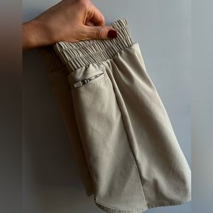 Tan Running Shorts